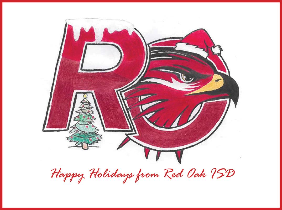 Winning ROISD Holiday Card Design: Lorisa Fernandez, 9th grader