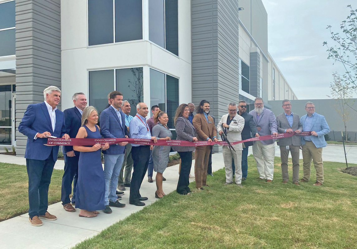 Loloi Rugs cut the ribbon on its new distribution facility in Ennis last Wednesday (Submitted photo).