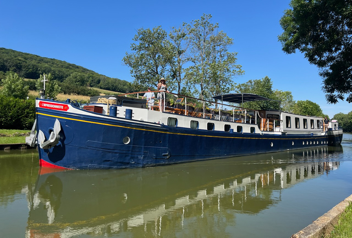 European Waterways L’Impressionniste on the journey.