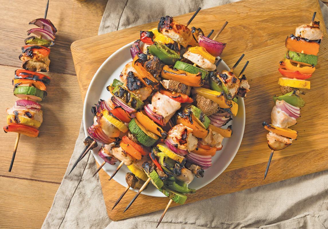 Grilled Chicken Kebabs