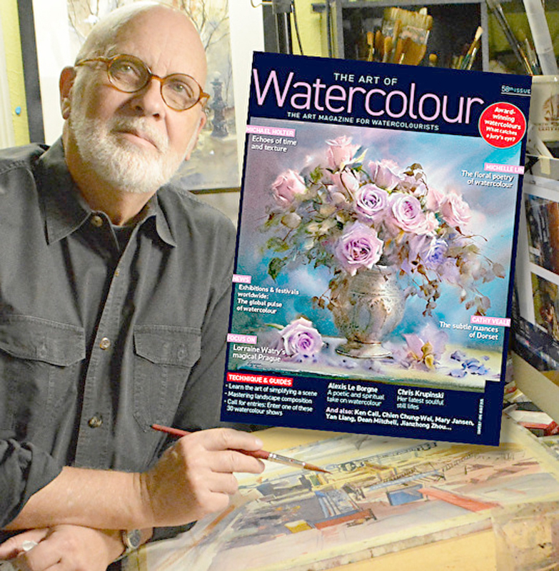 Award-winning artist Michael Holter will do a demonstration at the July 6 meeting of The Ellis County Art Association at First Baptist Church of Waxahachie (450 US287 BYP). Submitted photo.