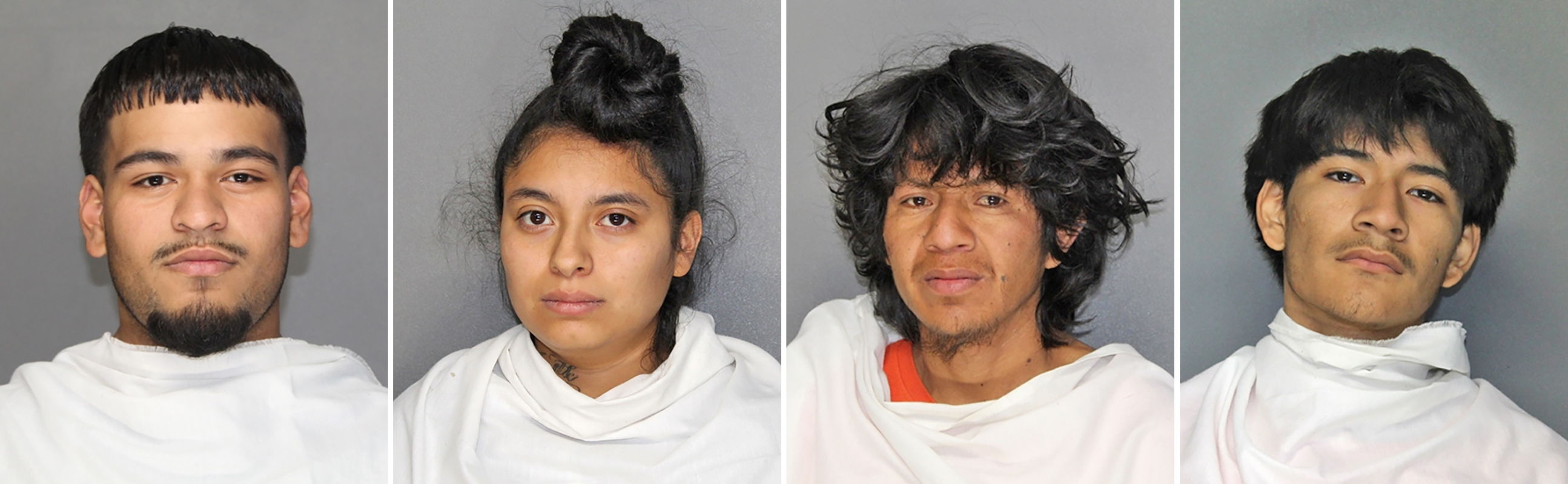 Damion DeLeon Aumada, Guadalupe Alvarado, Jose Mioes Alvarado and Miguel Angel Lopez.
