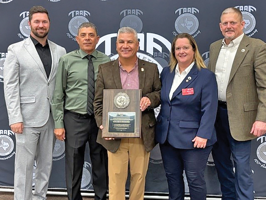 The City of Waxahachie was recently honored by the Texas Amateur Athletic Federation (TAAF) as the 2025 City of the Year in the small city category. The city also received an appreciation award for hosting TAAF’s 100th annual conference earlier this year, showcasing its commitment to amateur athletics across Texas. Photo courtesy City of Waxahachie.