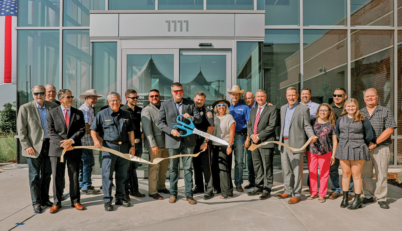 The new Midlothian Public Safety Facility Grand Opening was held Saturday, Sept. 13 with a ribbon-cutting ceremony, and open house. The new building is located at  1111 George W. Raffield Jr. Way in Midlothian. Photo courtesy Facebook.