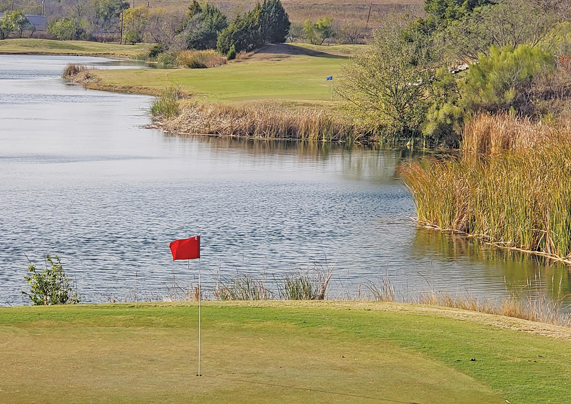 Hole Nine – Old Brickyard Gold Course.