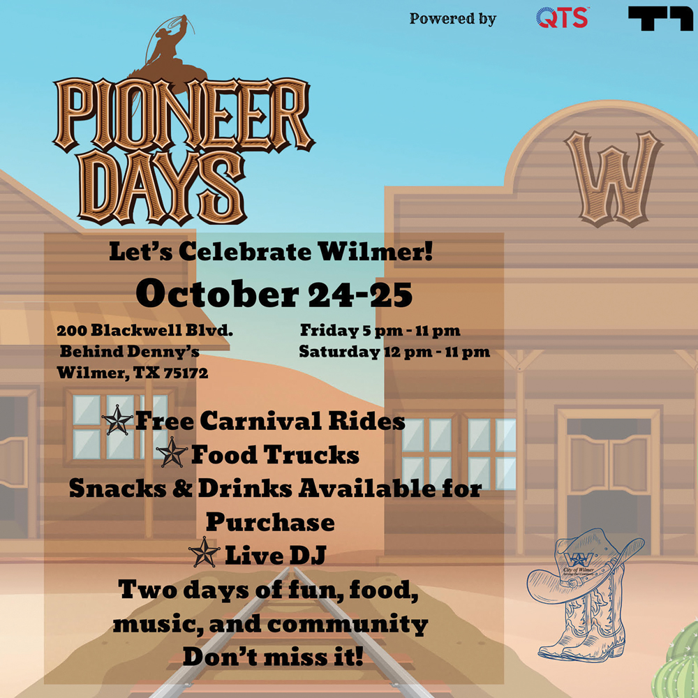 Wilmer Pioneer Days
