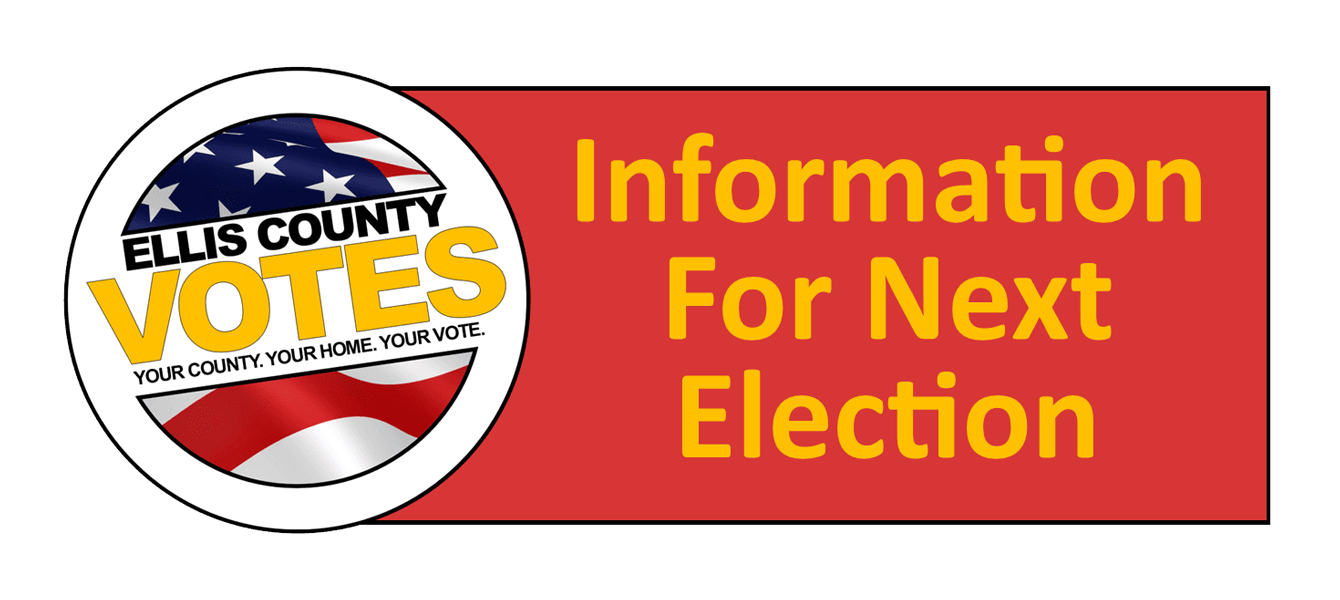 Image courtesy Ellis County Elections.