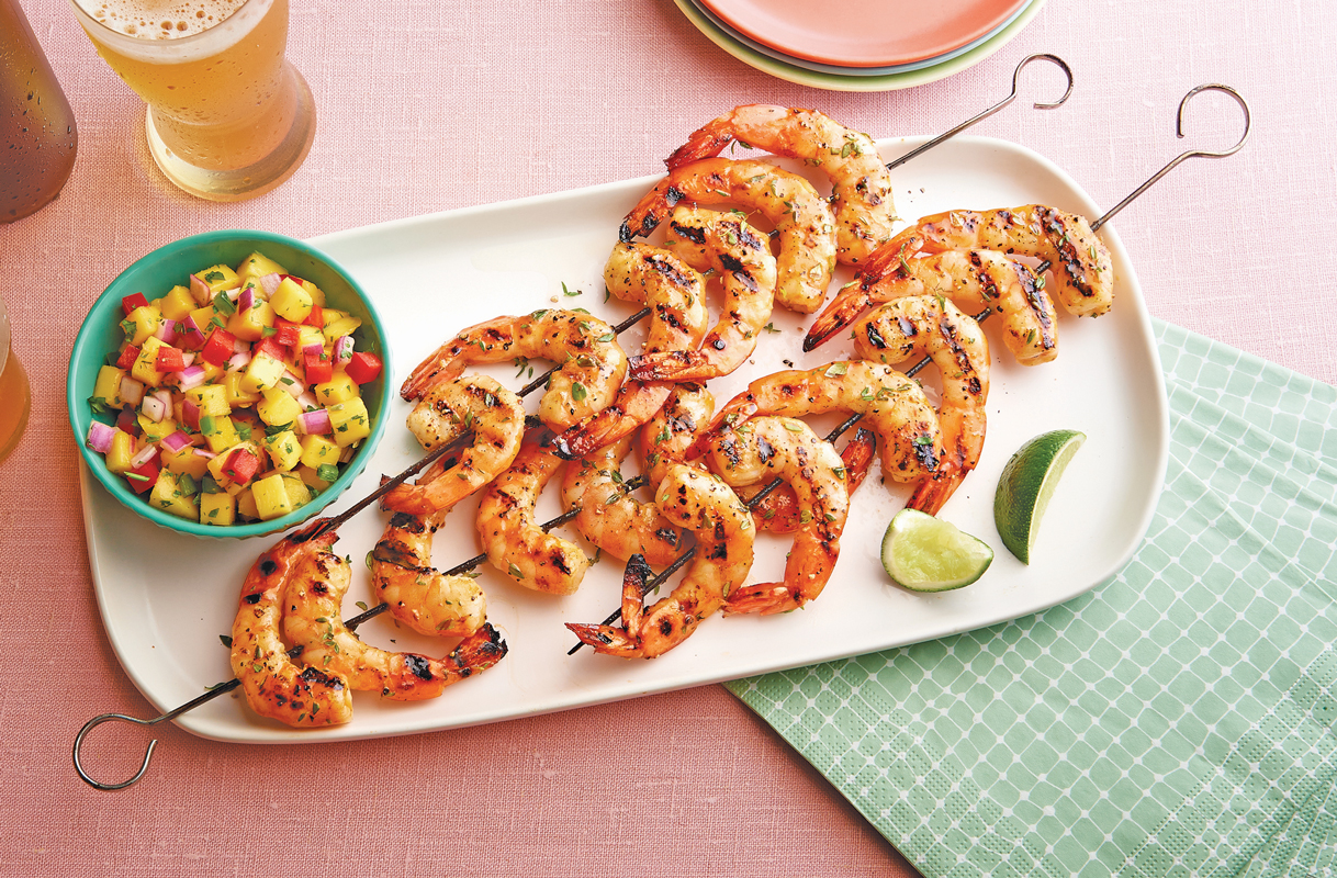 Grilled Shrimp Skewers