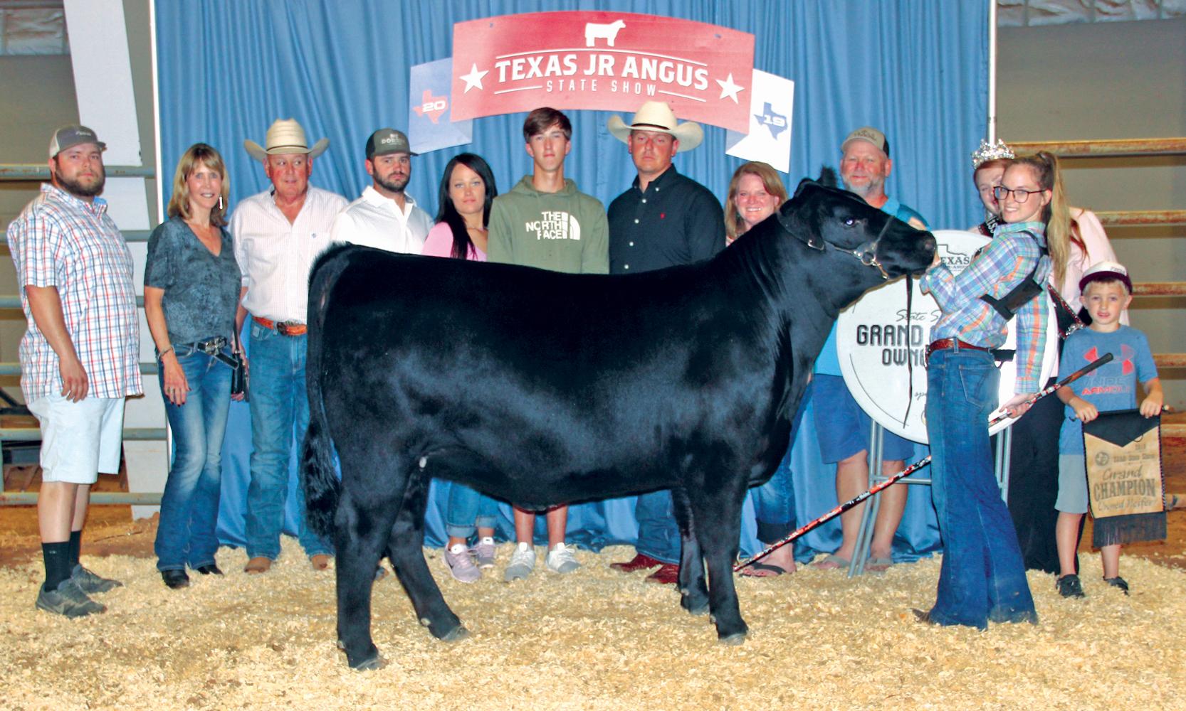Cameron Luedtke and Grand Champion Owned Female, BAAR USA Wendy.