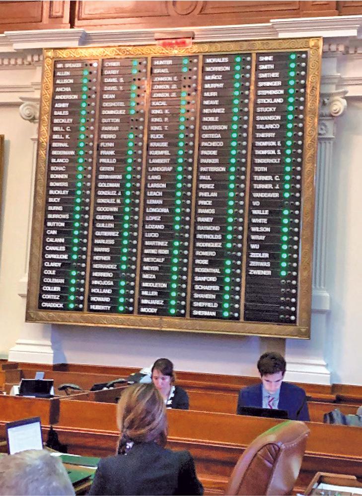 Talley board results of HB3.