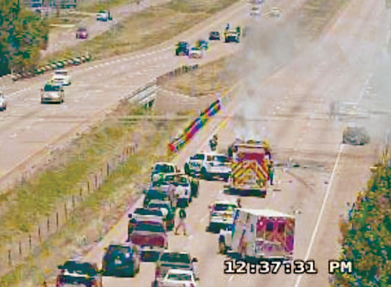 Texas Department of Public Safety camera snapshot at IH45 – FM660.