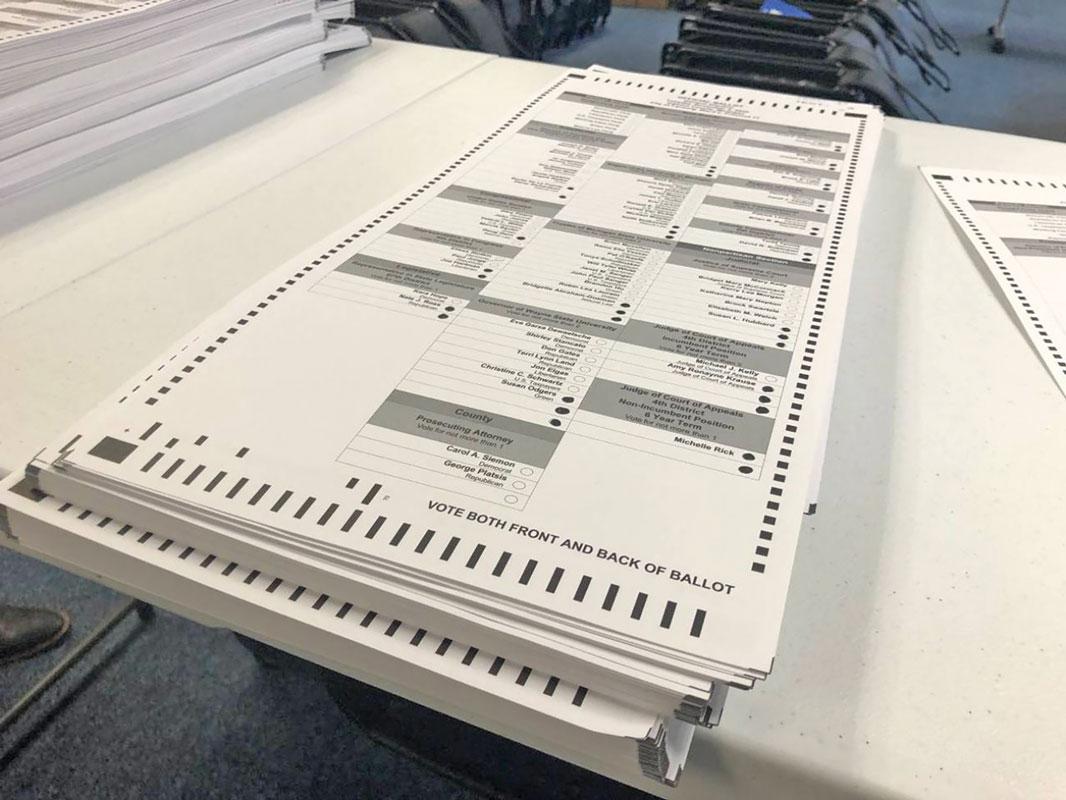 Jana Onyon, Ellis County Elections, election administrator explained, “On election night during closing, the tabulation machine at Grace Church of Ovilla gave an error for the election judge.”