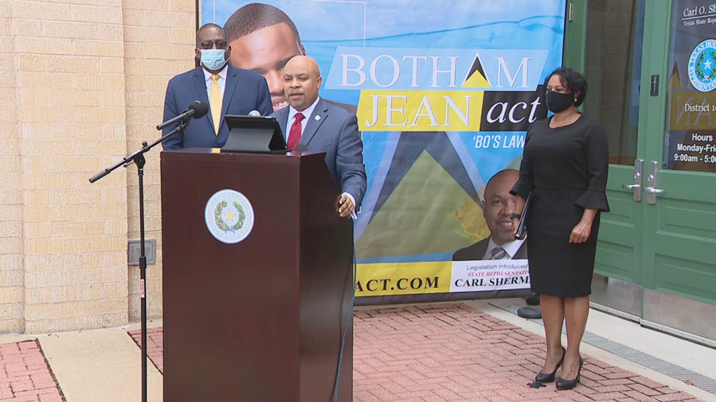 State Representative Sherman (D-Lancaster) authored the Botham Jean Act. Photo courtesy Fox4 Dallas.