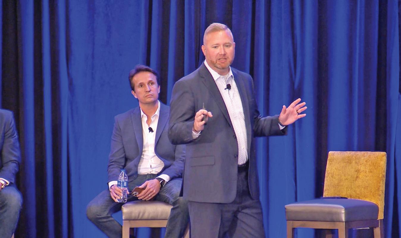 Ferris City Manager Brooks Williams presented his “Access for All: Bringing Public Health to Homes for Free” approach at an Innovation in Local Government Conference in Austin last month. 