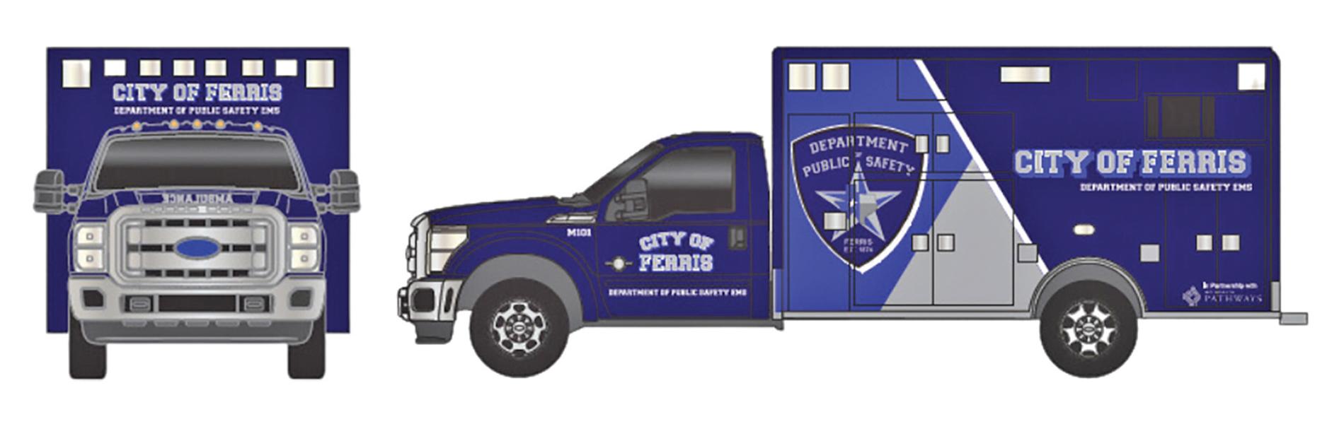 Artist rendering courtesy City of Ferris