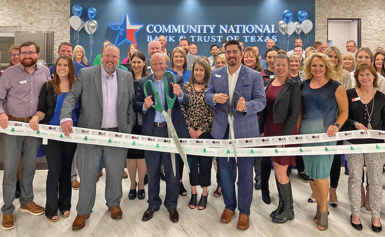 Community National Bank & Trust of Texas celebrated the addition of a full-service branch in Waxahachie, Texas with a grand opening event on Tuesday, May 11.