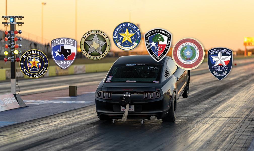 Racing image courtesy Texas Motorplex.