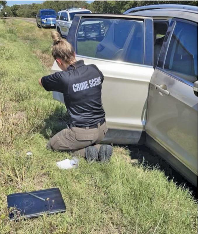 Ellis County Crime Scene Investigator Katie Cheek.