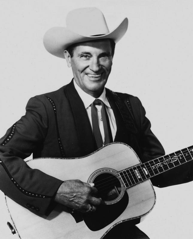 Publicity portrait of Ernest Tubb for the Grand Ole Opry courtesy Wikimedia Commons