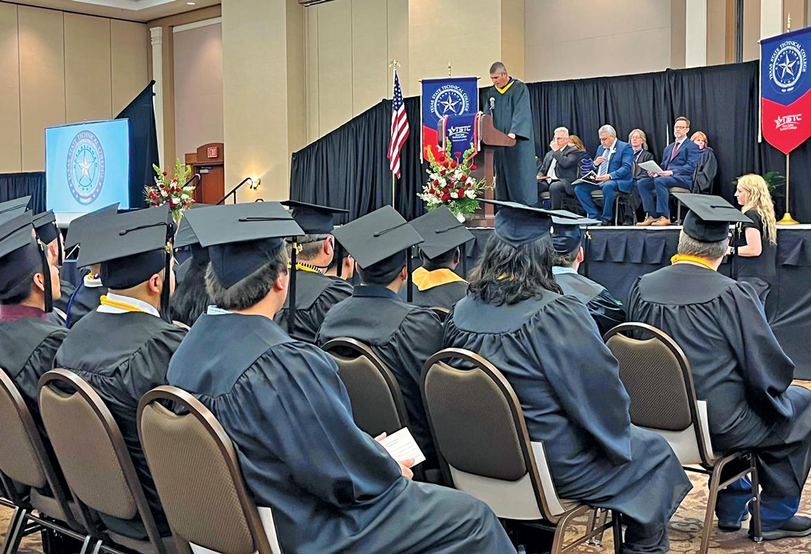 Texas State Technical College in North Texas held its Fall 2021 Commencement on Thursday, Dec. 9, at the Waxahachie Civic Center. 