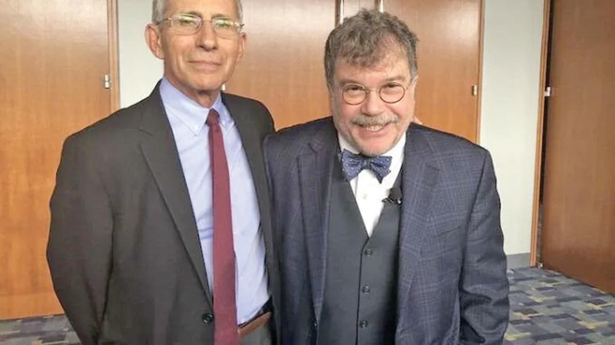 Dr. Anthony Fauci and Professor Peter Hotez. Photo courtesy enVolve News.