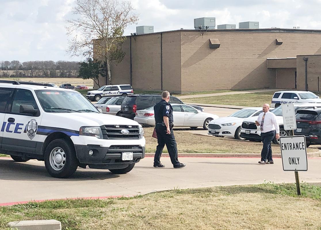 Ferris ISD Deputy Superintendent T.J. Knight was on site and briefed Ferris police on the situation.