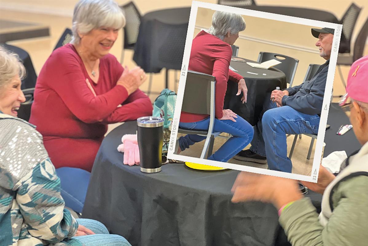 Wilmer Mayor Sheila Petta held an intimate Town Hall meeting this past weekend, “Grounds for Conversation.”