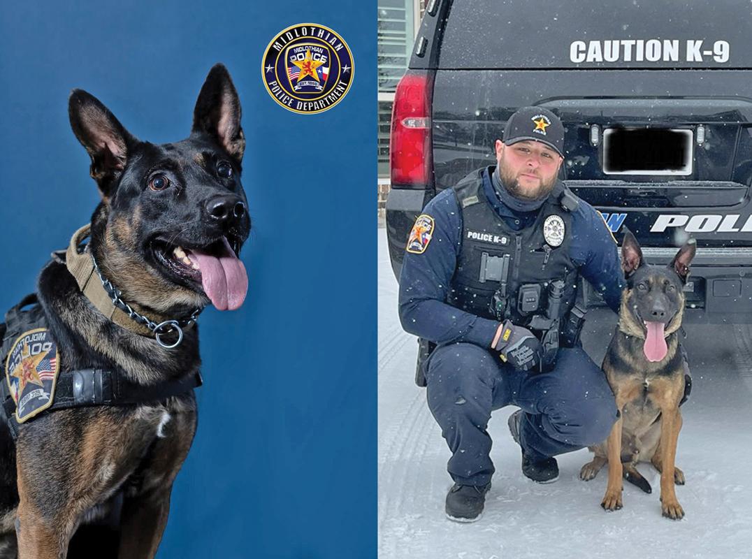 Photos courtesy Midlothian Police Department