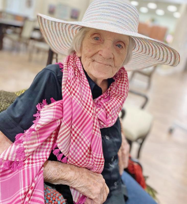 Lucy Barboza resides at Arabella of Red Oak, where she has been since August, 2020.