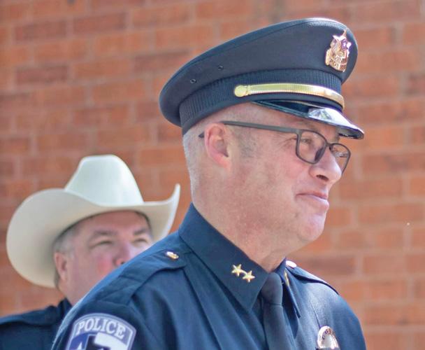 Ennis Assistant Police Chief Michael Godrey