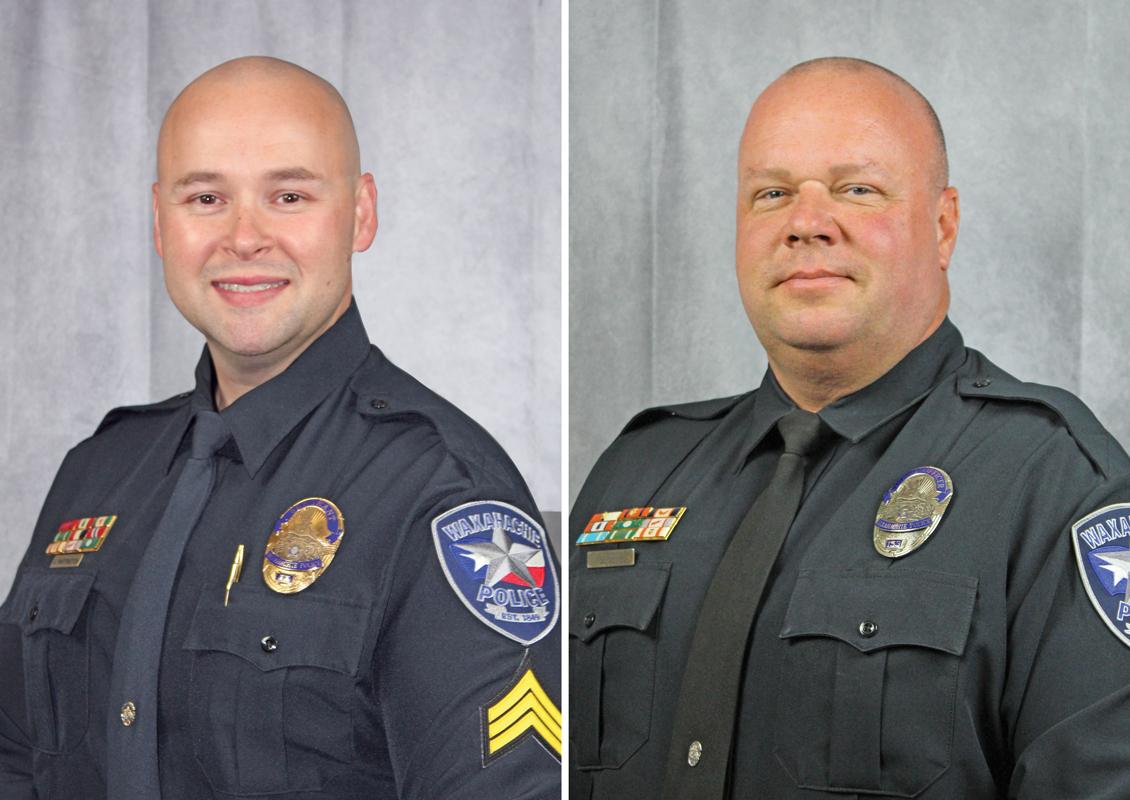 Sgt. Abe Partington (L), Cpl. Danny Knight (R).