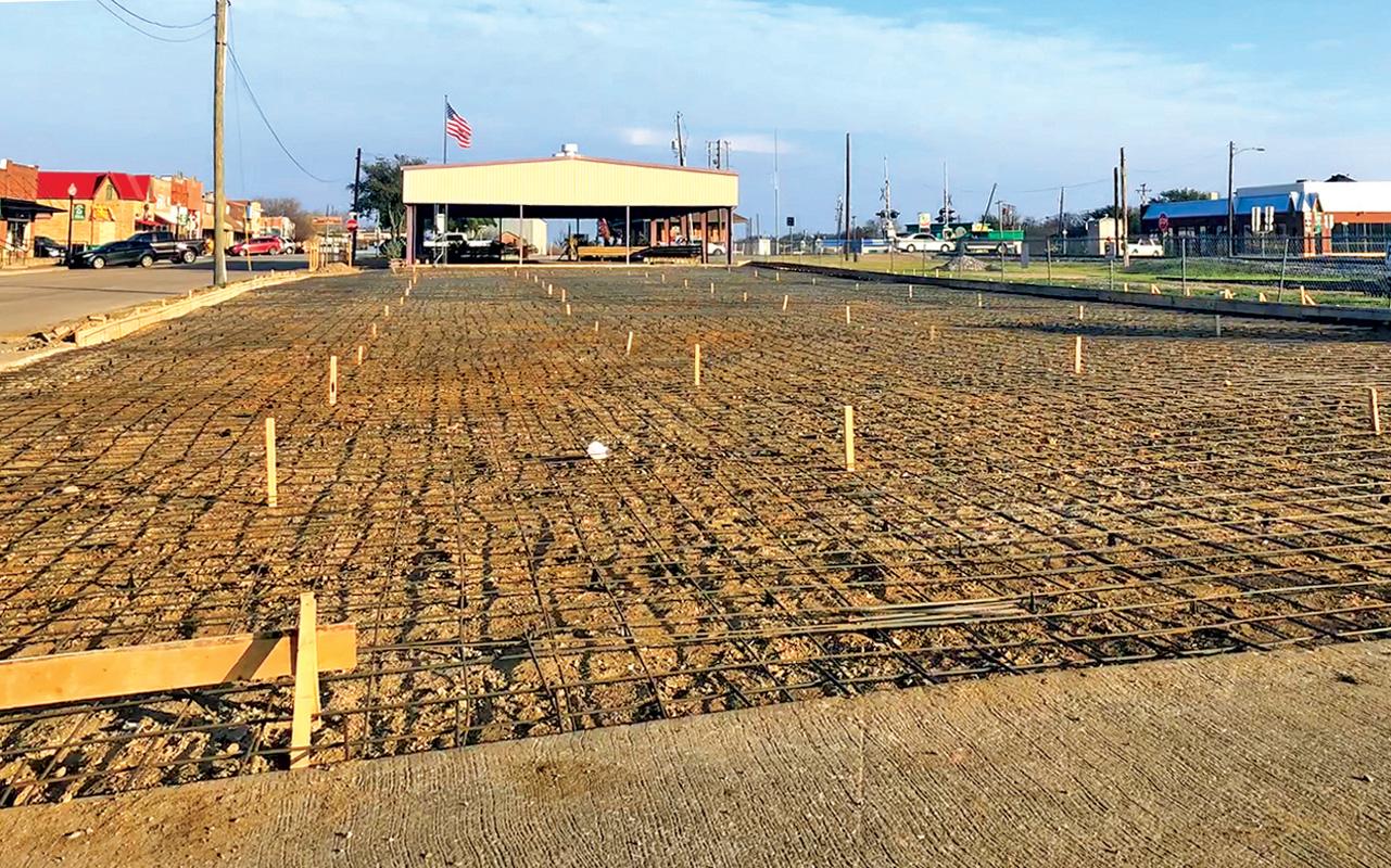 “This parking lot is to alleviate parking issues for businesses and patrons,” said Ferris City Manager Brooks Williams. “Long term parking of more than two hours will also be prohibited in front of businesses in downtown in the near future.”