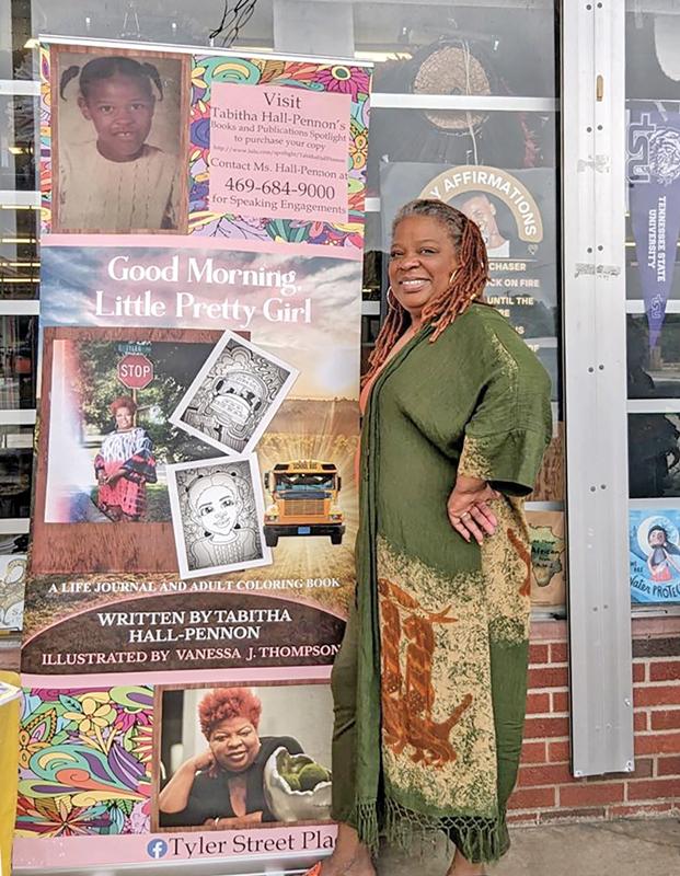 Tabitha Hall-Pennon works at Ferris City Hall by day, but in the evening, you will find her delving into her more creative side.