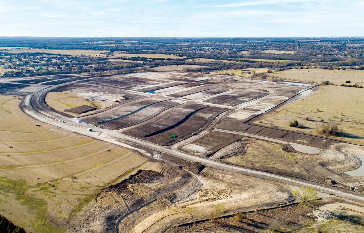 The Oaks development is estimated to add 650 new homes to Red Oak over the next 3-4 years.