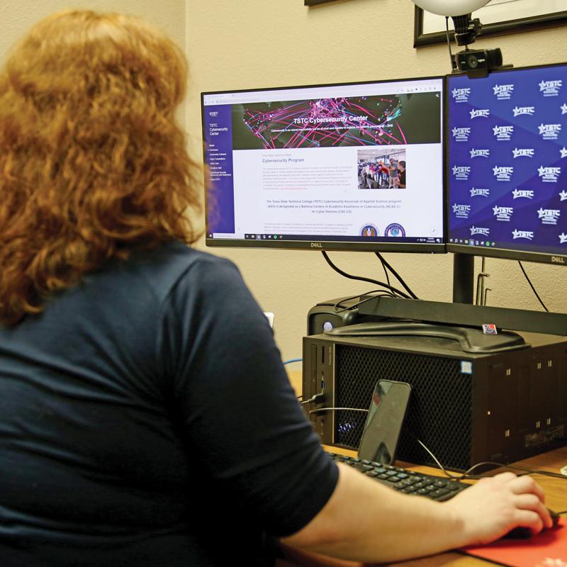 TSTC’s Cybersecurity program holds designation from the National Security Agency’s National Centers of Academic Excellence in Cybersecurity program granting exclusive benefits to TSTC students and instructors.