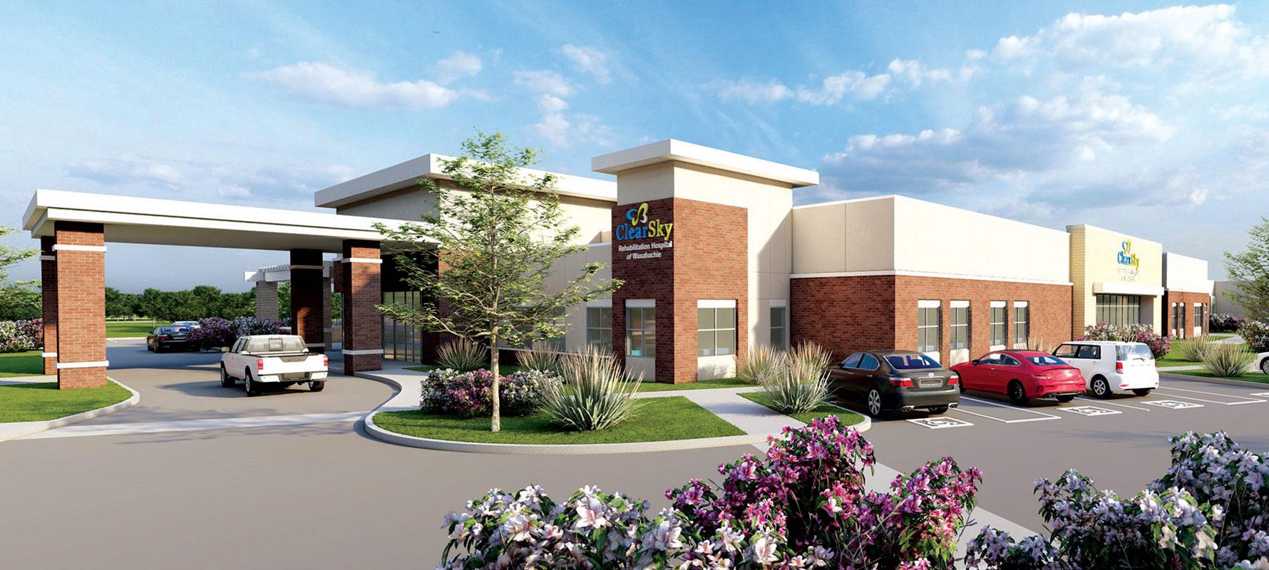 ClearSky Health broke ground Tuesday on a new 30-bed medical rehabilitation hospital near U.S. Highway 287 Bypass and Brown Street in Waxahachie.