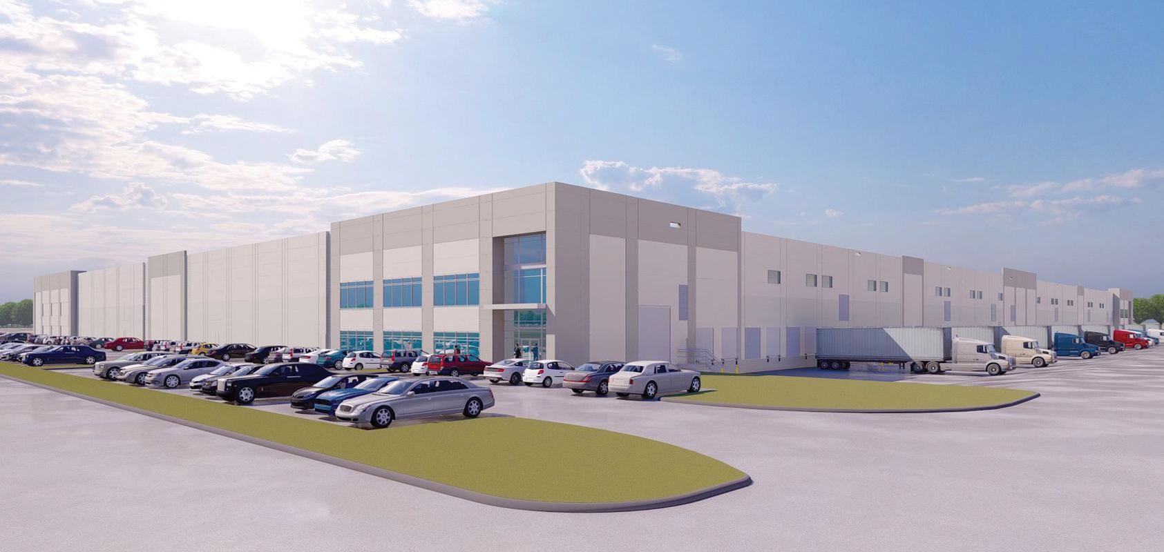 Duke Realty is building the Yokohama Tire shipping center in Wilmer.