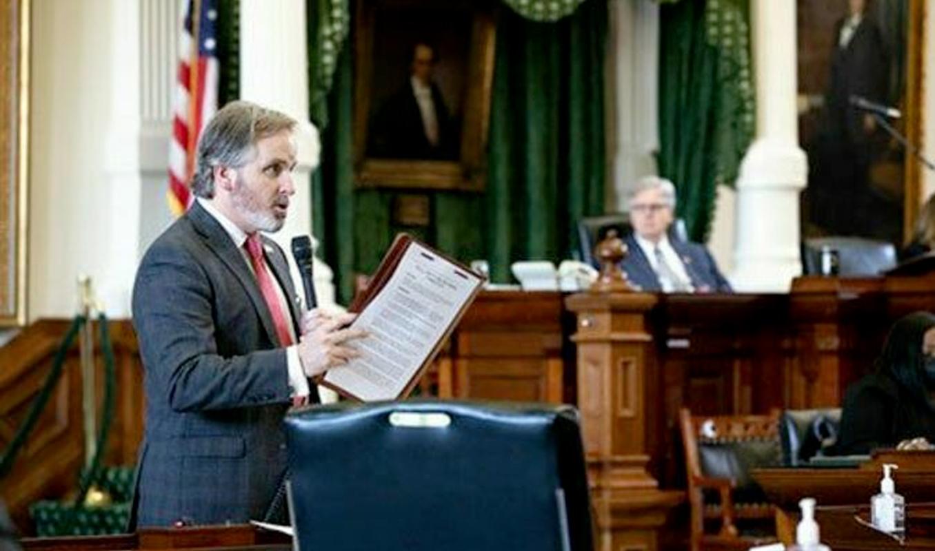Senator Bryan Hughes of Mineola sponsored the bill directing ERCOT to fix billions in billing errors by Saturday.