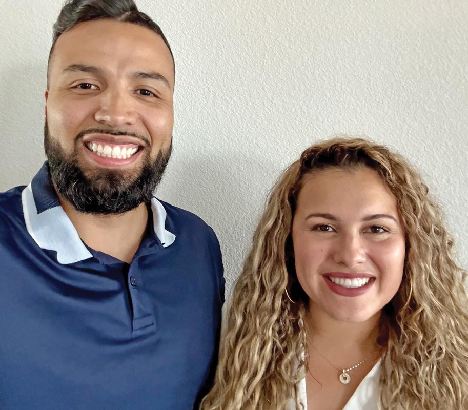 Glenn Heights couple Enrique and Ashley Torres.