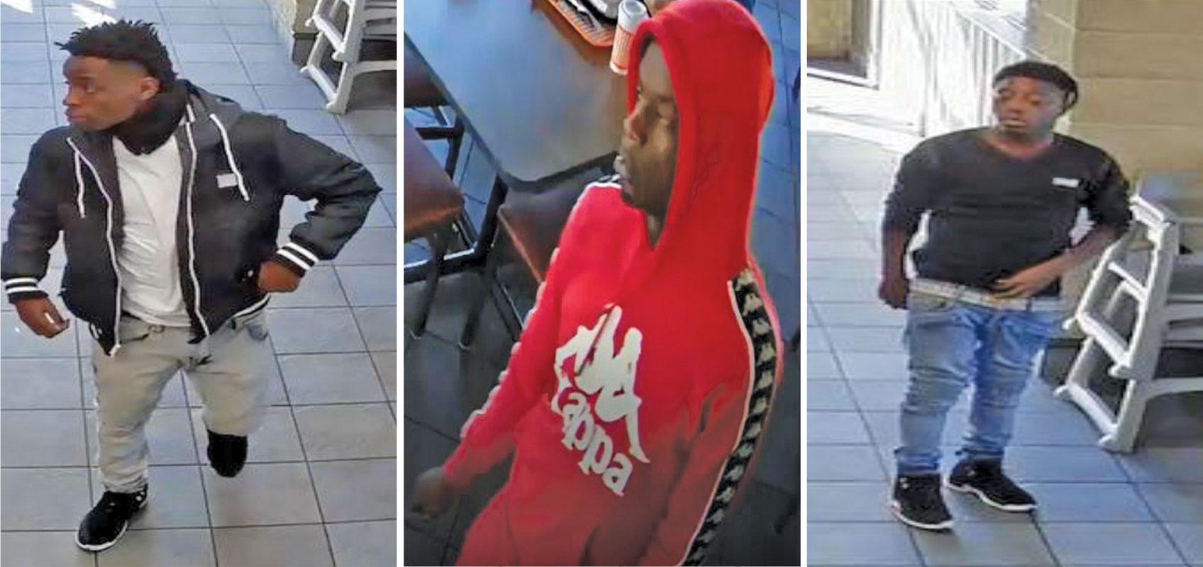  Anyone with information on the three suspects above is urged to contact Detective Matthew Bratcher at (469) 218-7703/MFitzgerald@redoaktx.org, or the Red Oak Police Department at (972) 775-3333. 