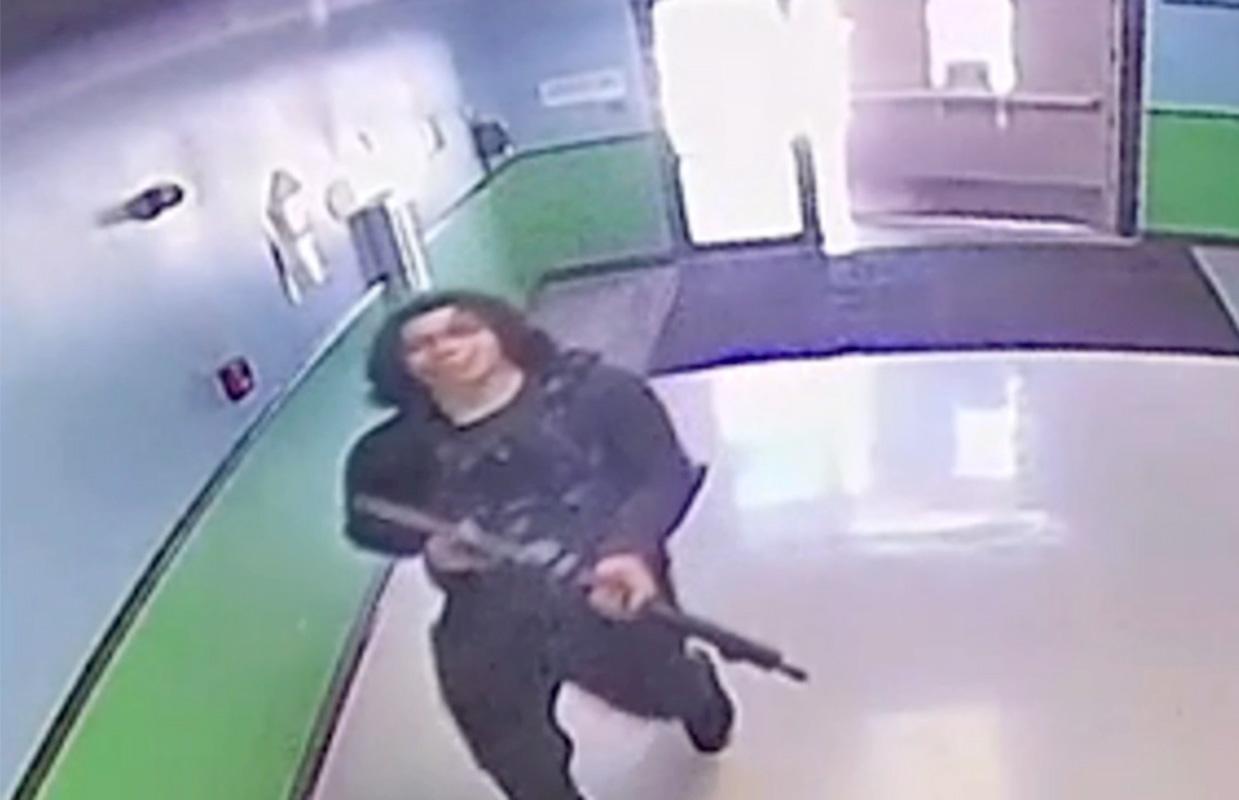 Salvador Ramos shown entering Robb Elementary on May 24, 2022 at 11:33 a.m.