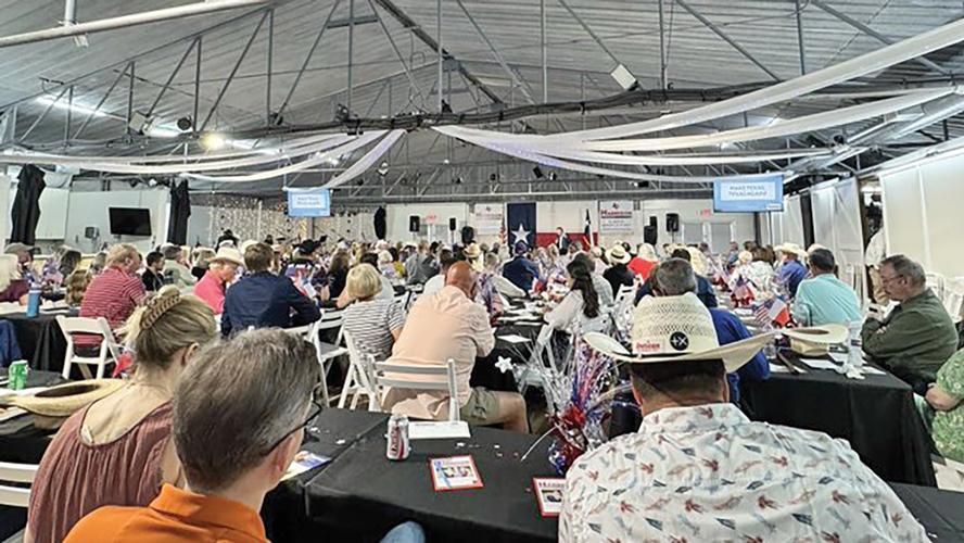 Constituents came from all over Texas including Midland, Waco, Austin, and Tyler to hear State Representative Brian Harrison’s 89th session wrap-up.