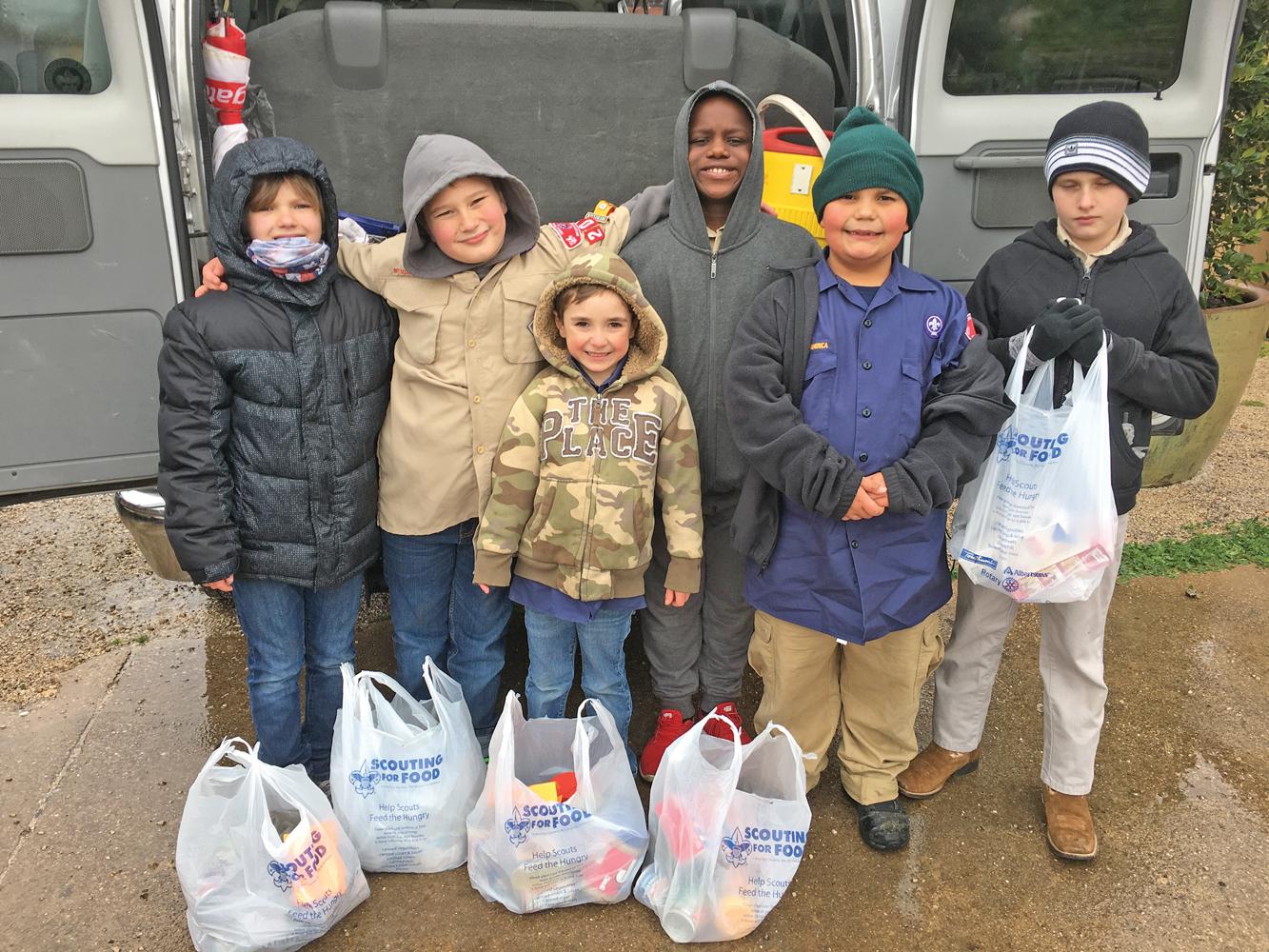 Cub Scouts Pack 206 and Boy Scouts Troop 206 of Ferris collected 462 items for the North Ellis County Outreach in Ferris as part of the National Scouting for Food campaign which is done every February across the nation. Thank you to all those who donated to this worthy cause.