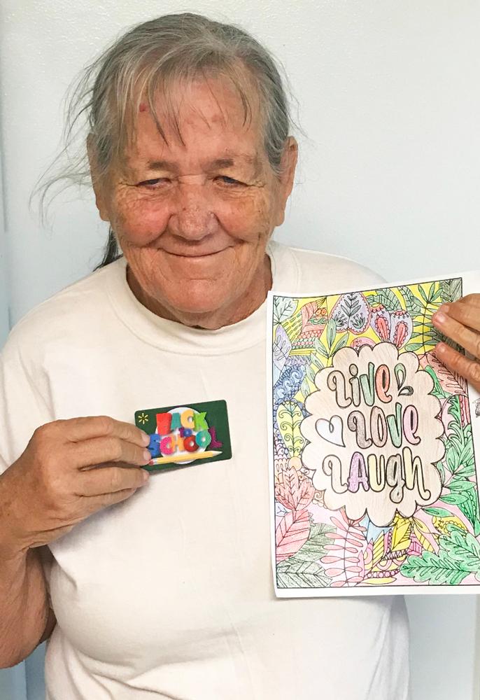 Congratulations to Ms. Judy for having the most votes on her drawing!