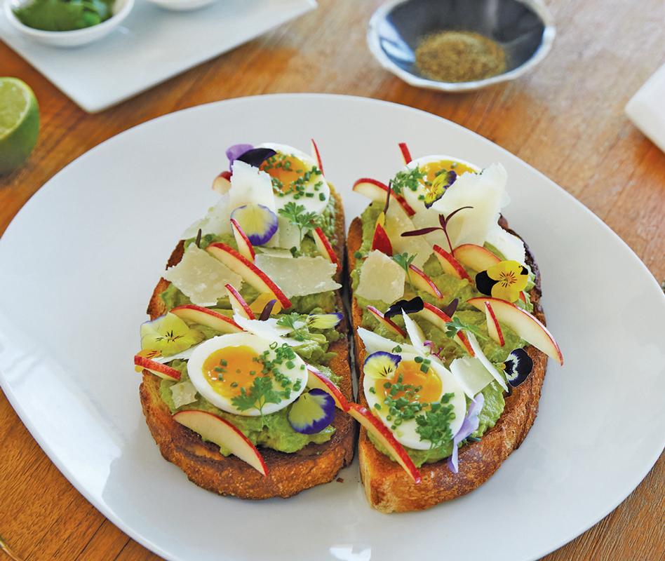Apple Avocado Toast