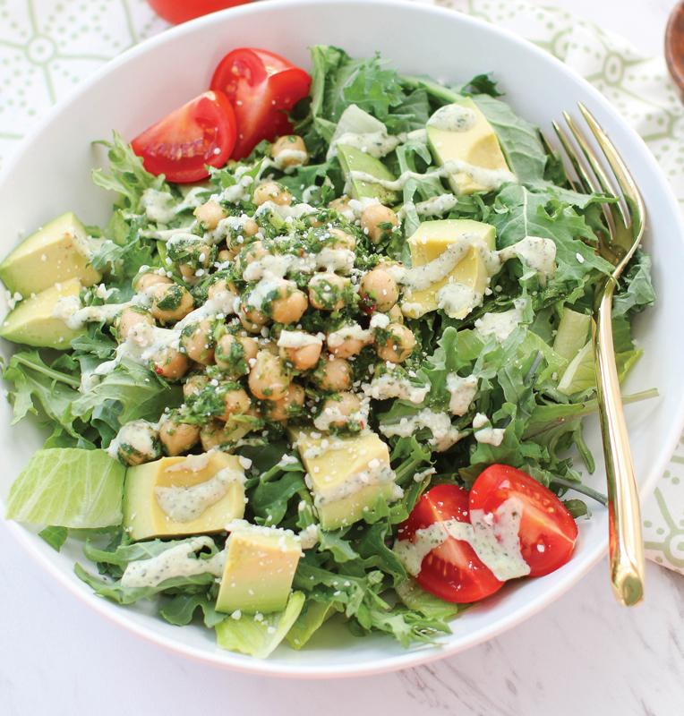 Chimichurri Chickpea Salad