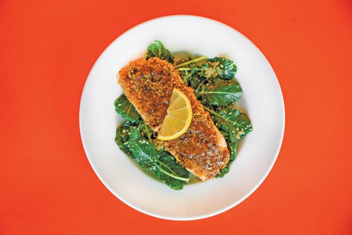 Honey Mustard Crunch Salmon