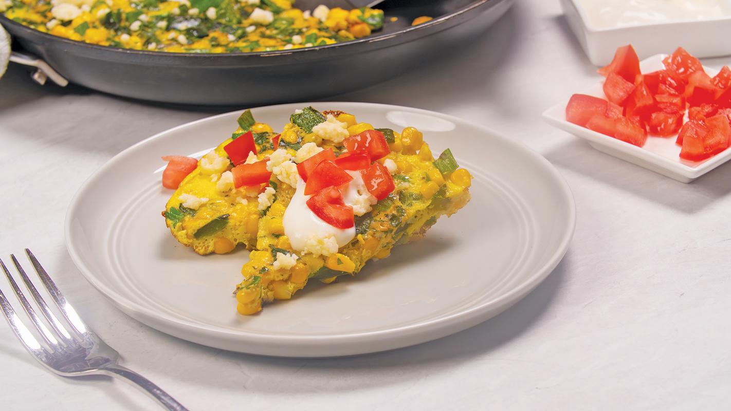 Poblano Frittata