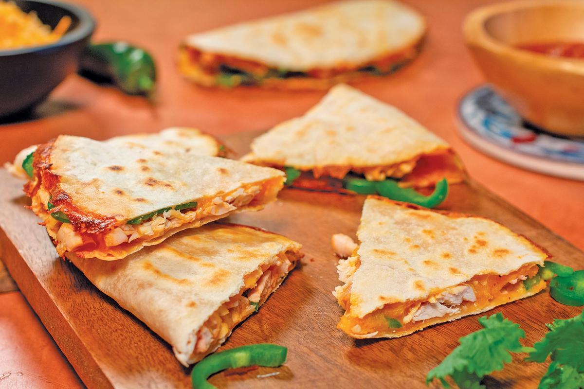 Keto Enchilada Quesadilla