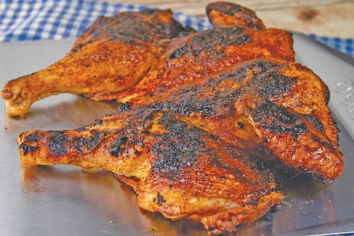 Blackened Spatchcock Chicken